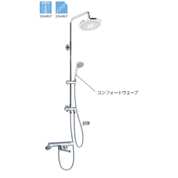 Sen cây TOTO TBW04401J Khống chế nhiệt độ, mạ Niken Chrome
