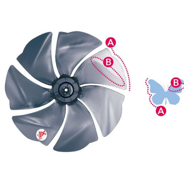 Quạt cây Nhật nội địa Sharp PJ-P3DS động cơ DC, phát I-on