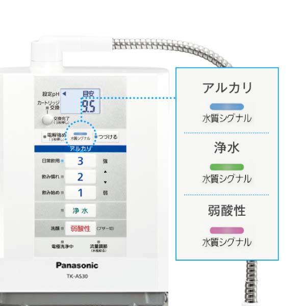 Máy lọc nước ion kiềm Panasonic TK-AS30