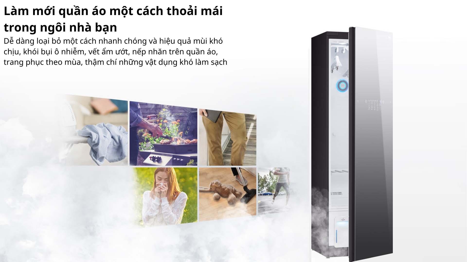 Tủ chăm sóc quần áo thông minh LG Styler S5MB
