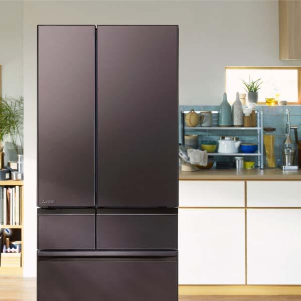 Tủ lạnh Mitsubishi MR-WXD70G-XT 700L Cảm biến AI thông minh NEW 2022