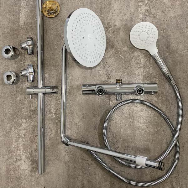 Sen cây TOTO TBW01403JA Khống chế nhiệt độ, mạ Niken Chrome