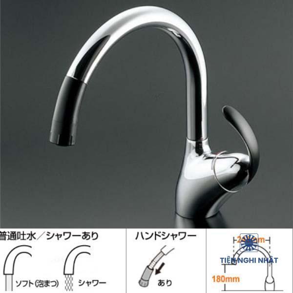 Vòi rửa bát TOTO TKN34PBRRA đầu vòi rút 65cm model 2023