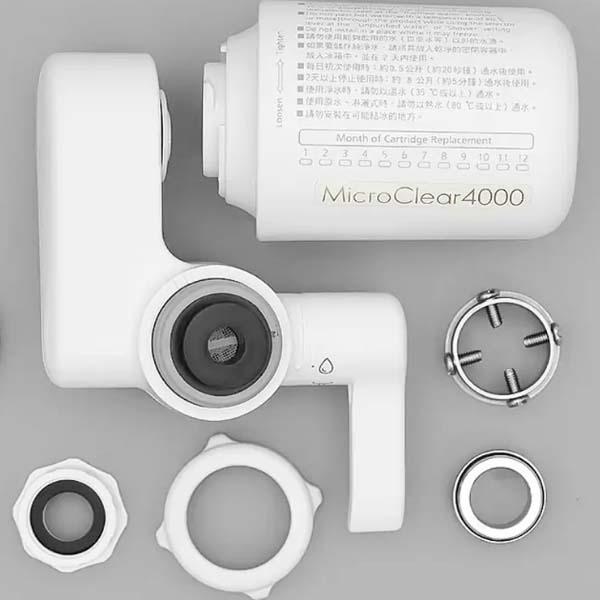 Máy lọc nước tại vòi Panasonic TK-CJ300-WVN khả năng lọc 4000L