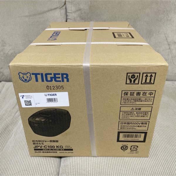 Nồi cơm điện TIGER JPV-C100KG cao tần, áp suất 2023
