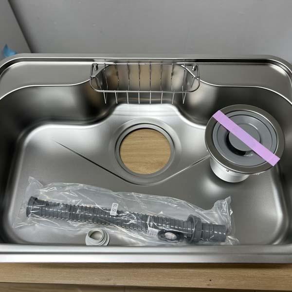 Chậu rửa bát Toyoura N800BIA-EB inox 304 rộng 80cm