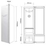 Tủ chăm sóc quần áo LG Styler S3GW làm sạch bằng hơi nước