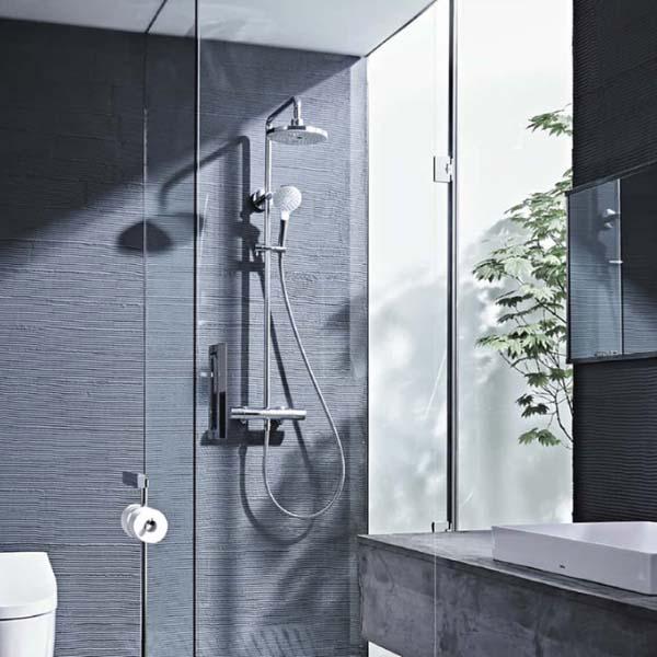 Sen cây TOTO TBW07406J khống chế nhiệt độ, nút tắt mở ở bát sen