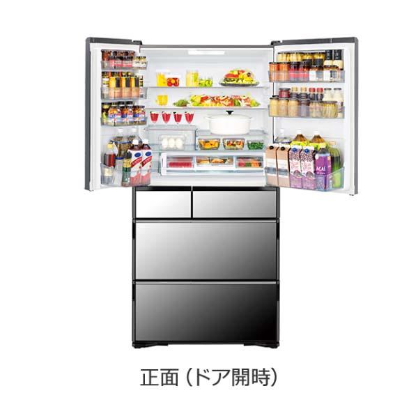 Tủ lạnh Hitachi R-WXC74W dung tích 735L mặt gương model 2024-2025