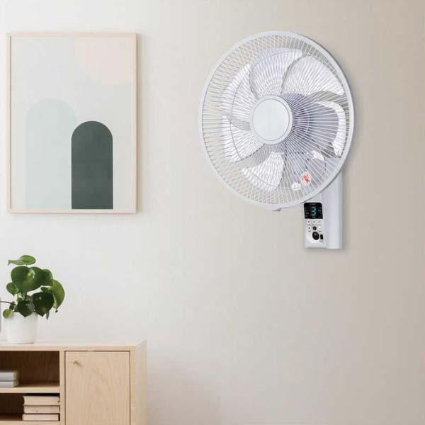 Quạt treo tường CNET CKAJ403WH cảm biến chuyển động